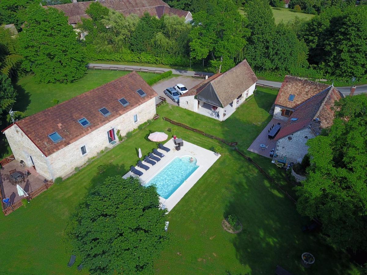 La Ferme Du Chateau Bed and Breakfast Tresnay Exterior foto