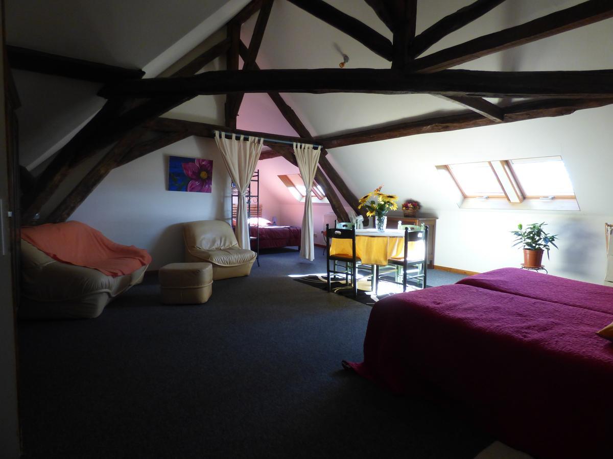 La Ferme Du Chateau Bed and Breakfast Tresnay Exterior foto